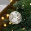 8CM Xmas Tree Hanging Pendants Foam Party Decor Striped Balls  New Year Decor