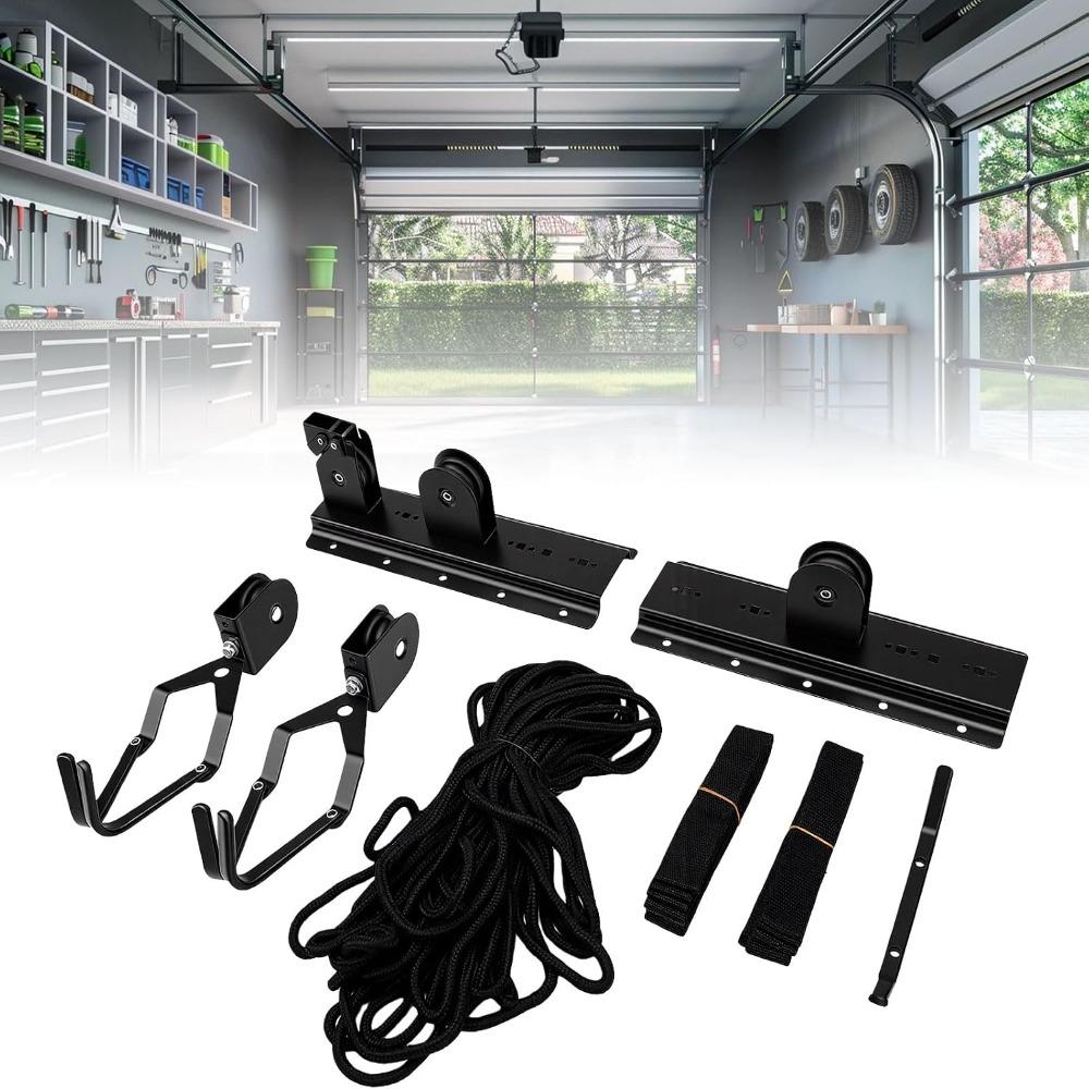 Heavy Duty Bicycle Hoist Rack Space Saving Wall Mounted Bike Rack  Workshop Bike Organization