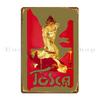 Opera Poster Tosca Giacomo Puccini Metal Signs Design Rusty Bar Cinema Party Tin Sign Poster