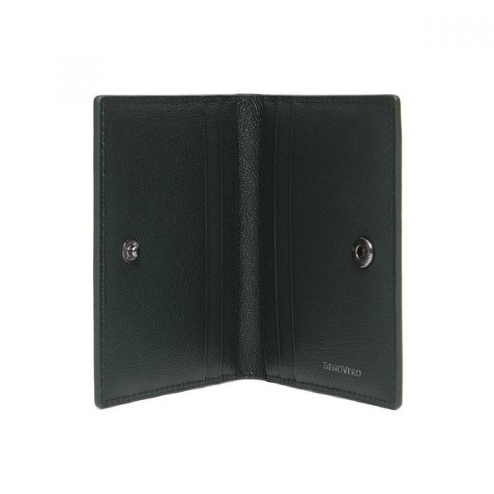 Benovero Men S Derby emboSSed buSineSS Card Wallet Bmf1acn1102e1