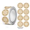 500pcs Gift Tags Cards Label Snowflake Holiday Stickers Merry Christmas Stickers  Christmas Decor