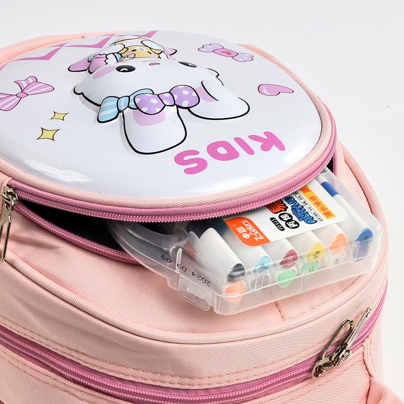 Детский рюкзак для детского сада, рюкзак с твердым корпусом, мультяшный рюкзак для мальчиков и девочек