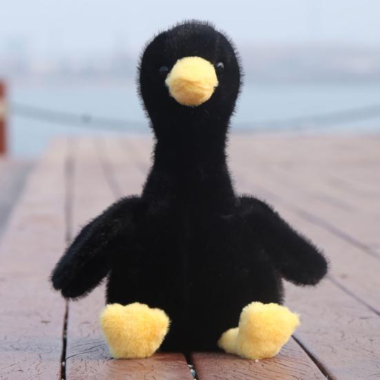 Милая плюшевая кукла-утка, мягкая игрушка-утка 15,7 дюйма, реалистичная пушистая подушка-утка для детей, мальчиков и девочек, подарки на вечеринку