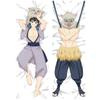 Anime Demon Slayer Kamado Tanjirou Hashibira Inosuke 2way Dakimakura Case Two-sided 3D Print Bedding Hugging Body Pillow Cover