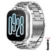 Ремешок из нержавеющей стали 22 мм для Redmi Watch 5 Active 5 Lite Металлический ремешок для Xiaomi Redmi Watch 3 Active 3 Lite Браслет Наручный ремешок