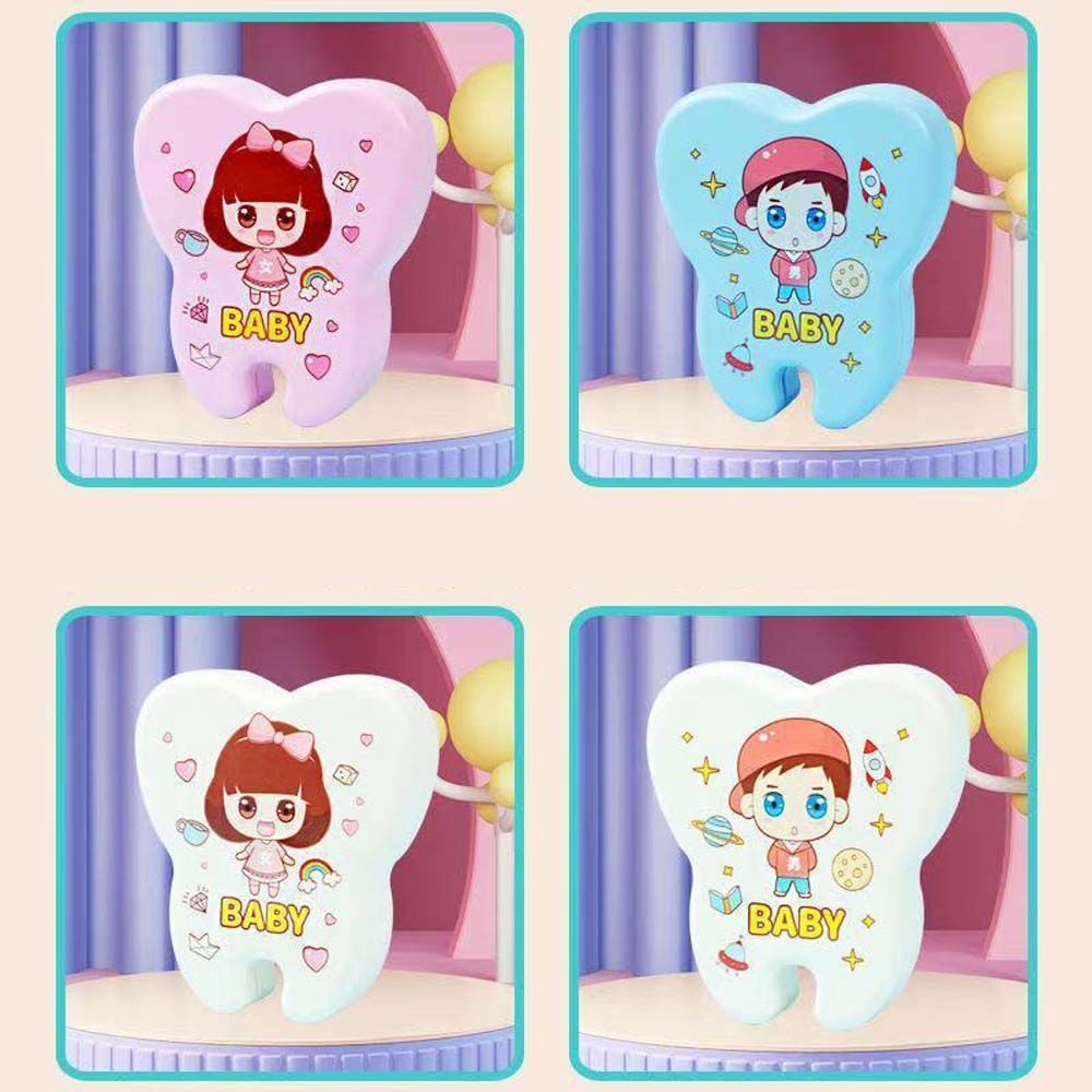 box Souvenirs Box Deciduous Tooth Case Baby Tooth Box Milk Teeth Organizer Tooth Fairy Box