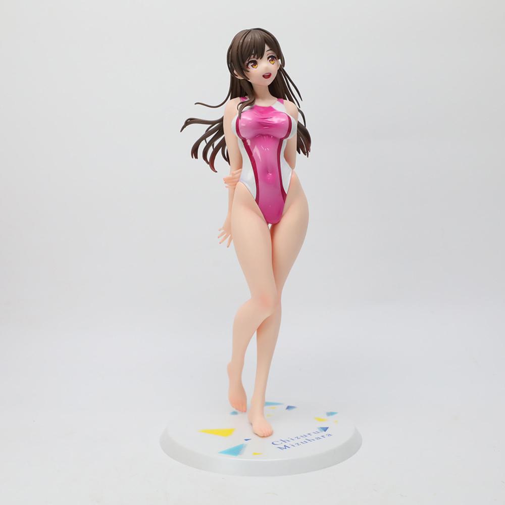 Kanojo Okarishimasu Ичиносе Чизуру ПВХ Фигурка Мизухара Чизуру Аниме Модель Игрушка Кукла Подарок