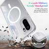 For OnePlus Ace 6 5G/OnePlus Ace 6T 5G/OnePlus 15R 5G Clear Phone Magnetic Case TPU + Acrylic Back Cover