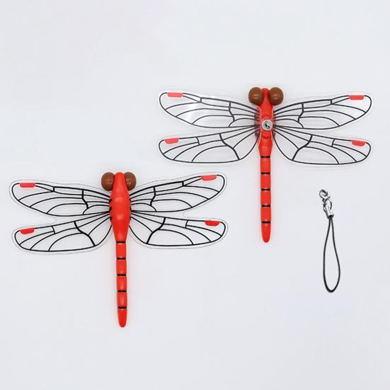 Simulated Dragonfly Pendant PVC Hanging Repellent Realistic Design Pest Deterrence Ornament Dragonfly Hunting Accessory