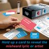 Song Or Artist Card Game | Perfect For Family Gatherings, Karaoke Nights | Fun Music Game For Teens And Adults, Perfect For Groups
