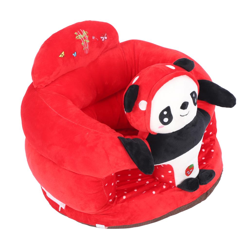 Baby Support Sofa Chair Animal Shaped Soft Plush Keep Sitting Posture Infant Floor Sitting Seat