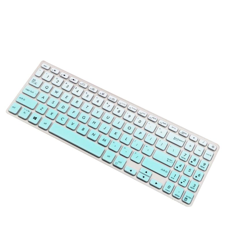 Силиконовые защитные чехлы для клавиатуры для ноутбука FL8700F S530UN, защищающие от пыли и пролитой жидкости, полупрозрачные