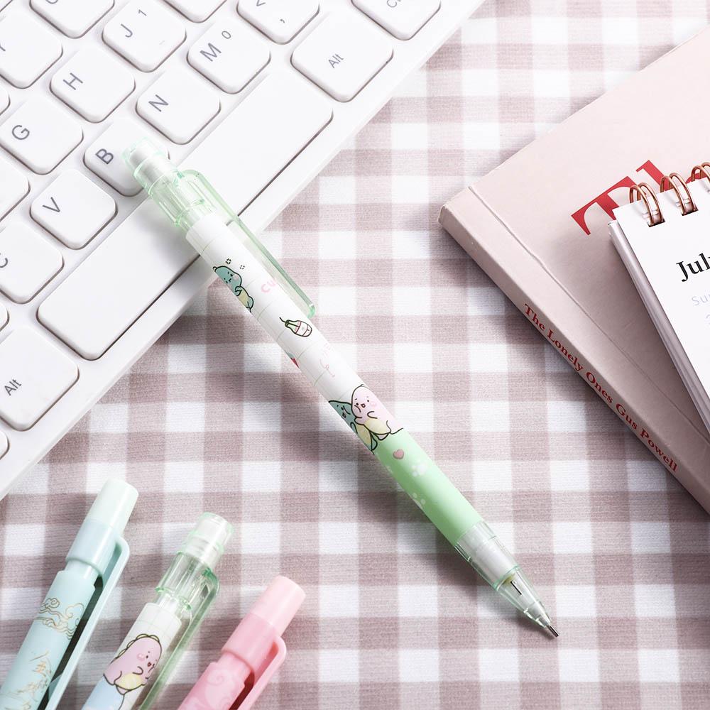 0.5mm 0.7mm Stationery for Kids Automatic Pencils Press Pen Mechanical Pencil Movable Pencil