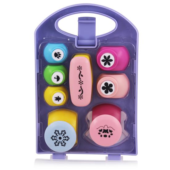 1 набор дыроколов для поделок 8 шаблонов для детей и взрослых начинающих DIY скрапбукинг