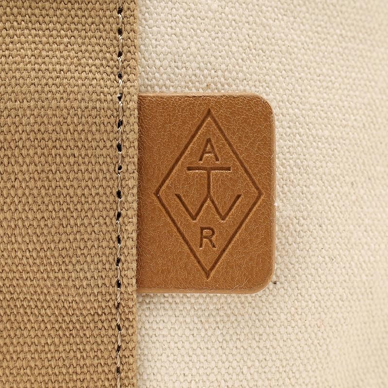 [ afternoon tea living ] AfternoonTea LIVING tote bag JK98 Canvas tape A4 tote bag ivory