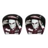 2 Pcs Ghost Headrest Covers 2D Stretch Neck Pillowcase Terrifying Car Interior Decor  Universal Fit