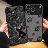 Мягкий Чехол для iPhone 13 Mini 17 Air 7 8 12 13 11 17 Pro Max 16e 15 16 14 Plus XS Max Анимация Учиха Итачи