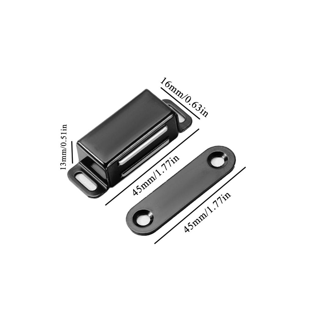 Mini Cabinet Magnetic Catch,Door Catch with Strong Magnetic for Cabinet,Stainless Steel for Cupboard Drawer Kitchen Wardrobe