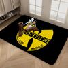 W-WU-T-TANG C-CLAN Entrance Door Mat Washable Non-Slip Living Room Sofa Chairs Area Mat Kitchen Alfombra
