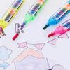 2pcs Fun Creative Educational Painting Childrens Graffiti Pen Stationery 20 Colors Painting Toy Crayons Baby