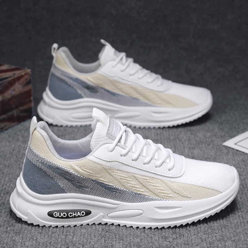 Спортивная обувь мужская весна и лето новый тренд универсальные мужские износостойкие сетчатые кроссовки легкие кроссовки