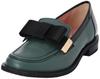 Женские лоферы Yosuke, размер 23,5 см, черно-зеленые, 5510108