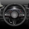 Для Mazda 3 5 6 SKYACTIV Axela Atenza CX30 CX50 CX5 CX7 CX8 CX9 MX5 RX8 BT50 Замшевая Кожаная Накладка на Руль Автомобиля Аксессуары