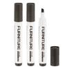 3/5Pcs Furniture Repair Kit Patch Paint Pens Wood Furniture Markers Touch Up Wood Filler Sticks for Scratches Wooden Floor Table