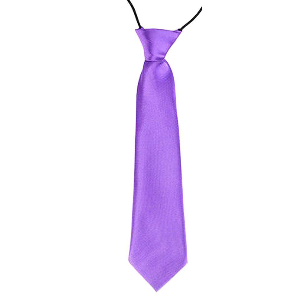 Shirt Accessories For Kids for Wedding Solid Color Children Tie School Uniform Tie Elastic Necktie