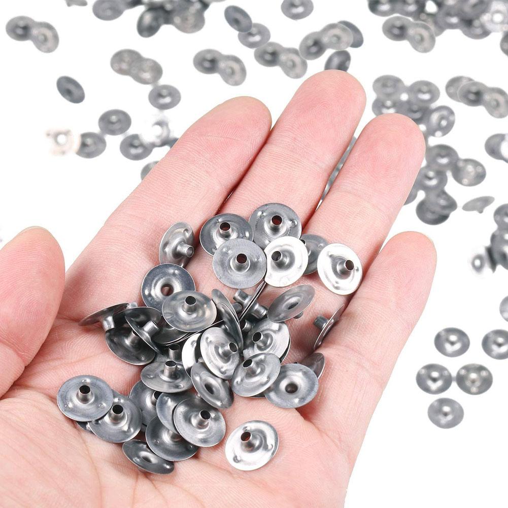 100 шт./лот, ручная работа, металлические фитили для свечей, поддерживающие фитили, основа для свечей, инструменты для самостоятельного изготовления свечей своими руками