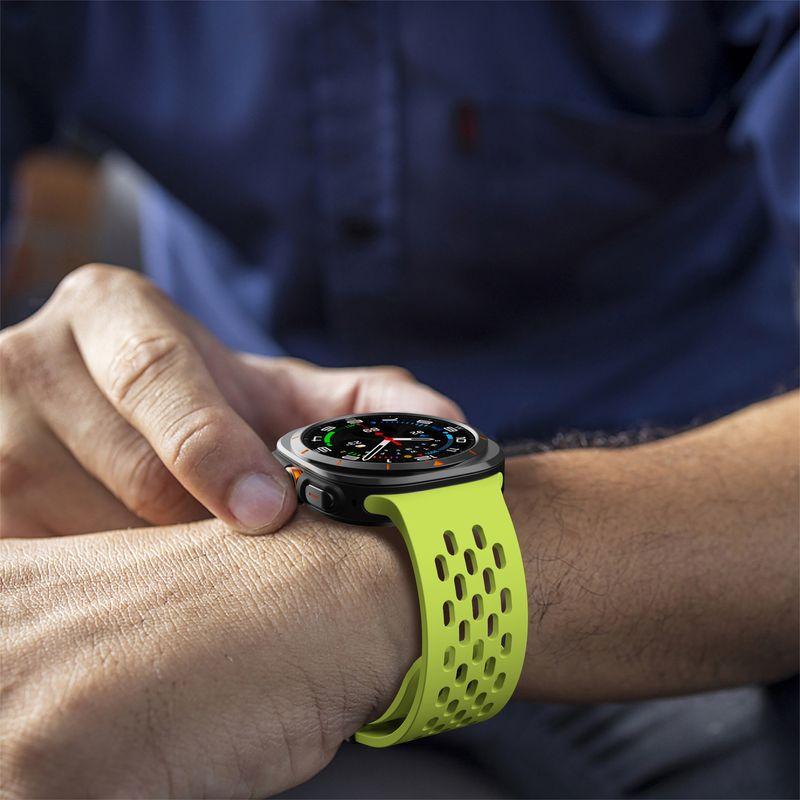Силиконовый ремешок для часов Samsung Galaxy Watch Ultra, мягкий дышащий водонепроницаемый ремешок для часов Galaxy Watch Ultra 47 мм