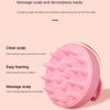 Silicone Hair Scalp Massager Shampoo Massage Comb Bath Massage Brush Scalp Massager Hair Shower Brush Comb Care Tool
