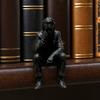 3D-печатная фигурка Мыслителя, Маленький расстроенный Клоун-сиделка на полку для гостиной, книжной полки, рабочего стола