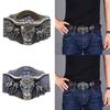 Western Cowboy Belt Buckle Ox Head Belt Buckle Ox Head Pattern Carved Belt Buckle Men Belt Accessories