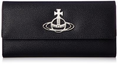 Кожаный длинный кошелек ANNIE BLACK [Vivienne Westwood] женский [Товар]