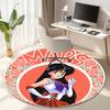Cute cartoon theme Sailor Moon Tsukino Usagi cartoon rug Multifunctional household anti-slip decorative door mat, outdoor floor mat, and carpet Q12