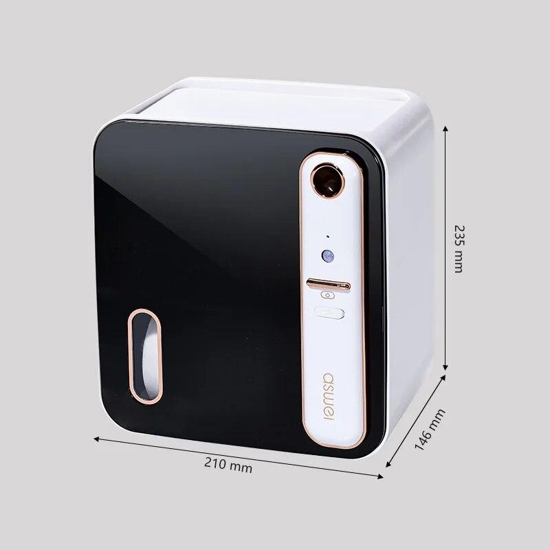 Умная полка для хранения коробок для салфеток, туалетная бумага, рулон туалетной бумаги, бумажная коробка без перфорации, держатель для бумажных полотенец, держатель для туалетной бумаги