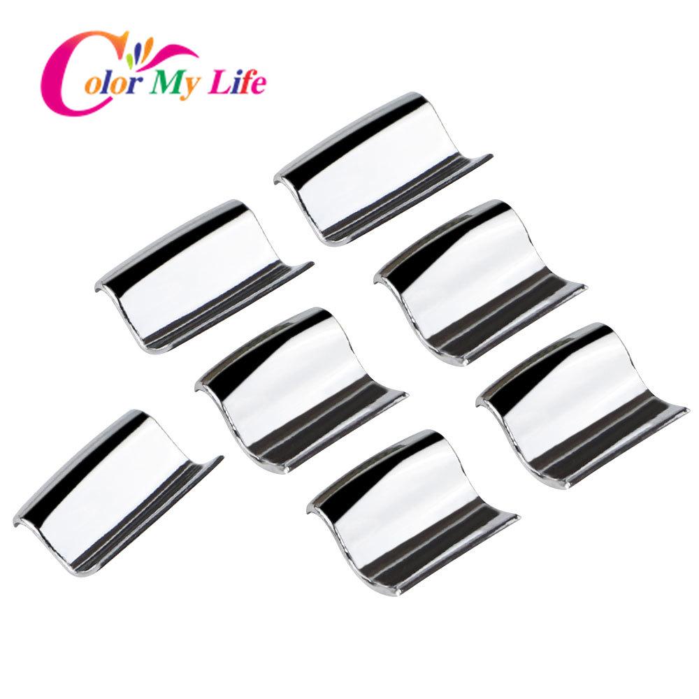 Color My Life 7 шт./компл., ручка панели управления окнами автомобиля, наклейка с отделкой блестками, подходит для Lexus CT200H ES300H 2010 - 