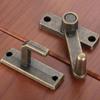 Door Latch, Aluminum Alloy Anti-Theft Security Bolt Latch Cabinet Hardware Durable Door Lock Buckle