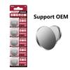 Pack of 10 DL2025 ECR2025 BR2025 Lithium Coin Batteries for Remote Controls and LED Candles