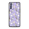 Cartoon Cute Cats Background Phone Case For Oppo Find X5 A53 A52 A9 2020 A54 A15 A95 A16 A76 A74 A12  Reno7 Pro SE Reno6 Z Cover