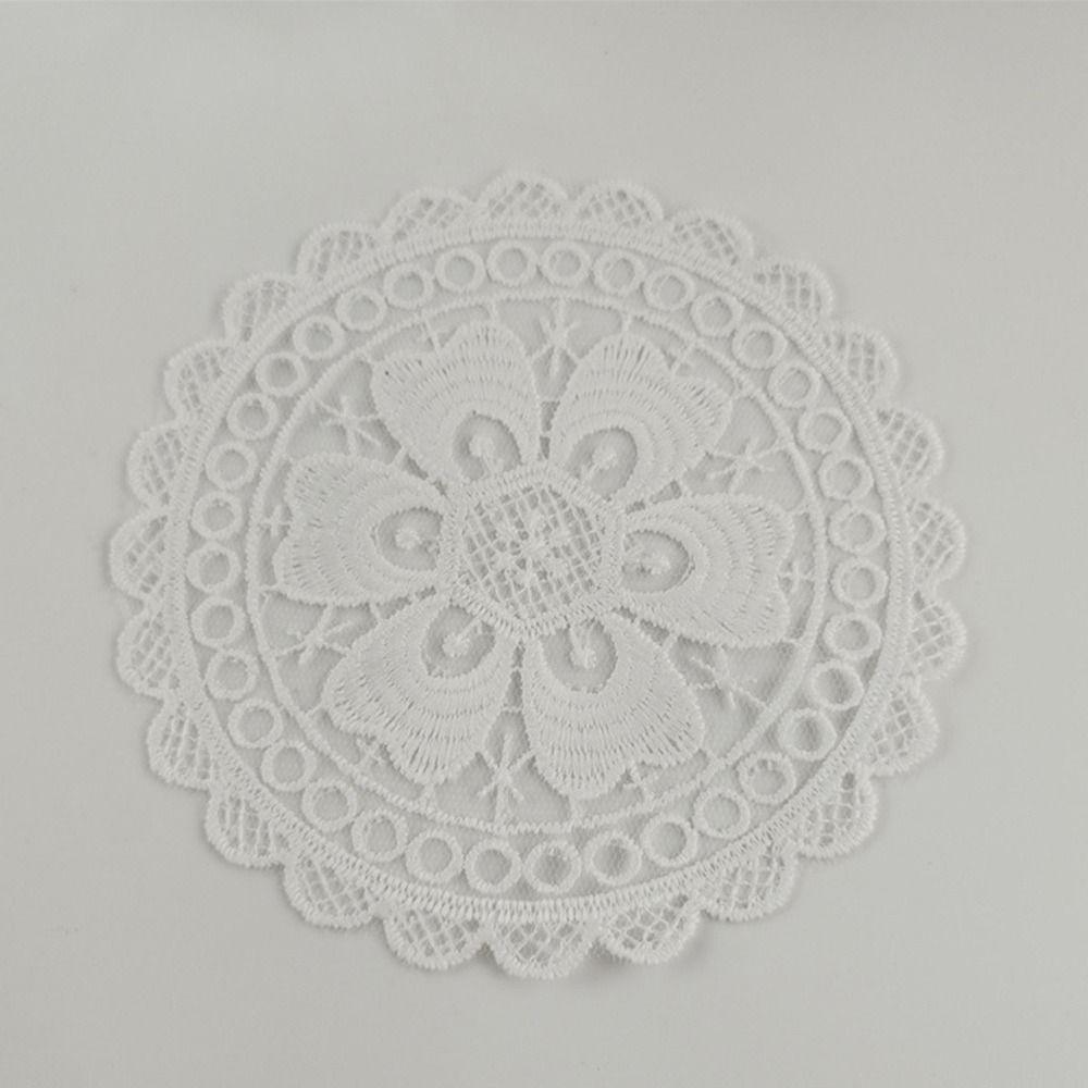 Кухонные принадлежности Изоляция Обеденный коврик Салфетка Чехол для стола Кружево Вышитая подставка под стакан