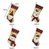 Large Size Christmas Gift Socks Hanging Xmas Gift Bag Navidad Christmas Stocking  Christmas Decor