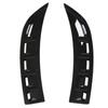 Front Bumper Spoiler Canard Glossy Black Replacement for Mercedes Benz CLA C118 X118 AMGLine 2020+