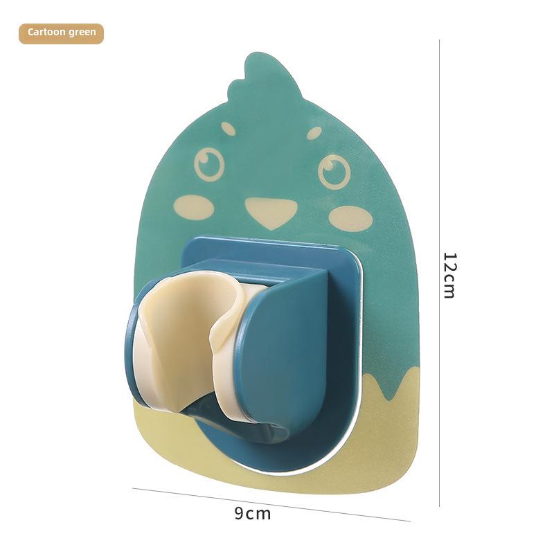 Держатель для душевой лейки, настенный кронштейн для душевой лейки без перфорации, силиконовая присоска, не требуется сверлить для мрамора, стекла, керамики