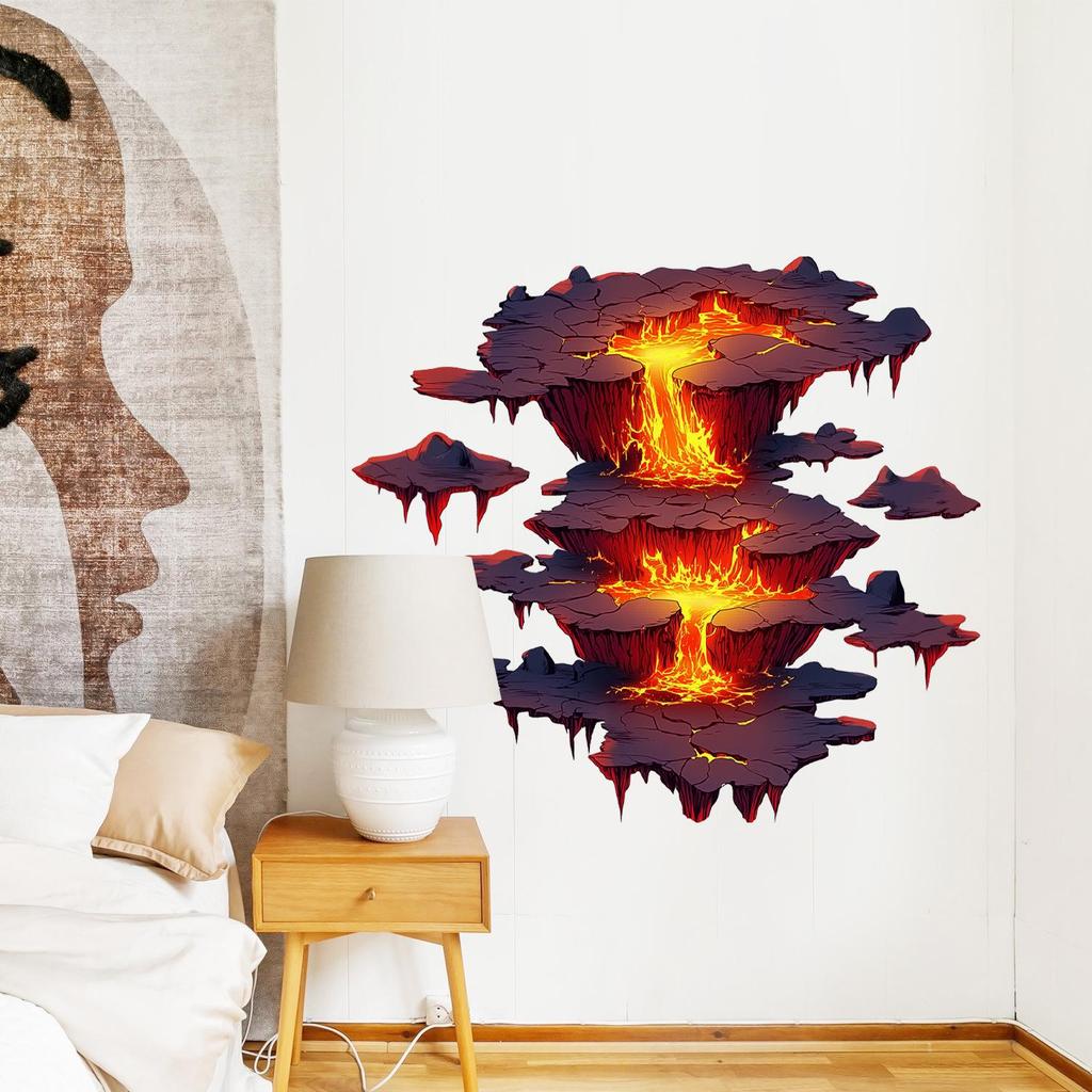 Creative Flowing Lava Wall & Ceiling Mural