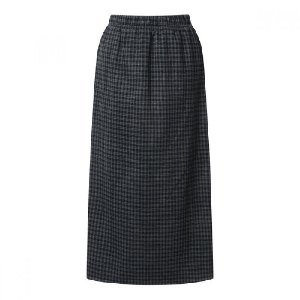 Ggpx New York Fleece Check Banding Skirt Gpask013b
