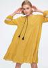MT Clothes - Yellow Volanté Dress 42