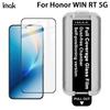 Для Honor WIN RT 5G Стекло IMAK Безпылевая Кабина Закаленное Стекло на Весь Экран Пленка Поддерживает Разблокировку по Отпечатку Пальца