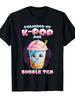 Моя маленькая газировка Футболка для детей K-Pop Музыка Корейское аниме Футболка Рэп Хип-Хоп Одежда для девочек Подарок Милая надпись Футболка Детский топ